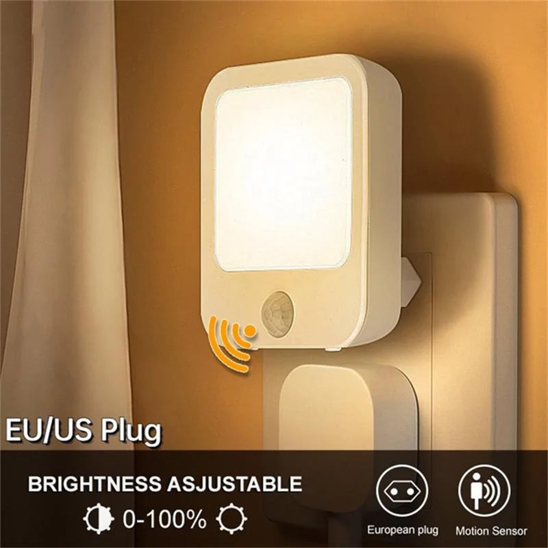 Auto-Dim Motion Night Light