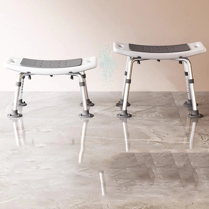 Telescopic Shower Stool Portable Elderly Medical Metal Disabled Bathroom Chair Small Space Saving Cabeceros Bathroom Furniture