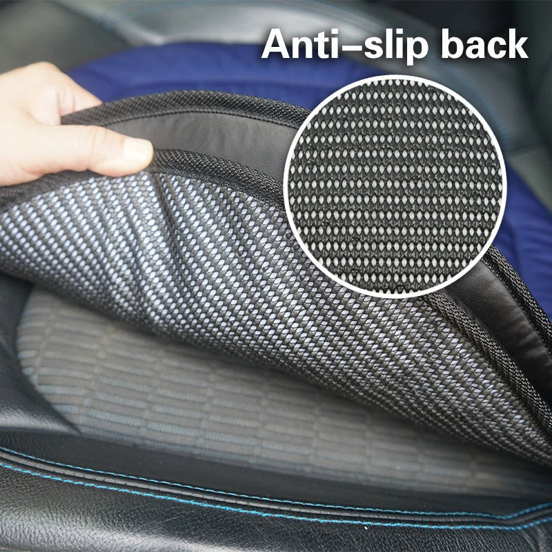 AUTO PLUS Portable Lightweight Swivel Seat Cushion For Adults, Seniors, and Elderly, Rotating Cushioned Seat