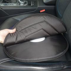 AUTO PLUS Portable Lightweight Swivel Seat Cushion For Adults, Seniors, and Elderly, Rotating Cushioned Seat