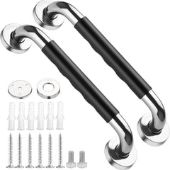 Stainless Steel Silicone Handrails for The Elderly Bathroom Handrails Barrier-free Elderly Bathroom Non-slip Toilet Handle Tools