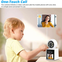 Video-Call WIFI Surveillance Camera 10MP Dual Lens Wireless 360 Security Wi-Fi Cameras 2-Way Audio&Video Smart Home Baby Monitor