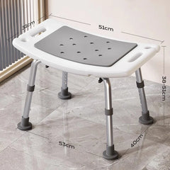 Telescopic Shower Stool Portable Elderly Medical Metal Disabled Bathroom Chair Small Space Saving Cabeceros Bathroom Furniture