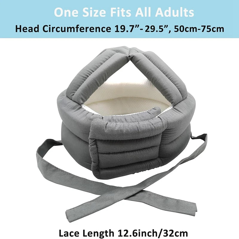 Elderly Protective Helmet, Safety Helmet Adjustable Breathable Seniors Fall Prevention Heads Protection Cap