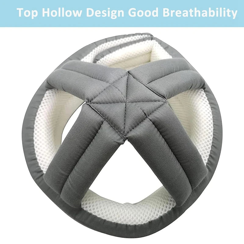 Elderly Protective Helmet, Safety Helmet Adjustable Breathable Seniors Fall Prevention Heads Protection Cap
