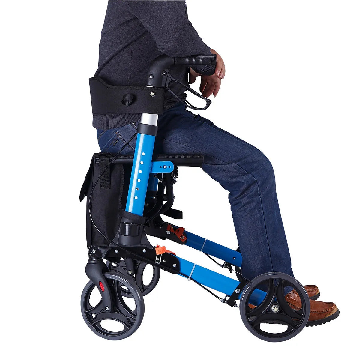Elderly Walking Aids Adult Disabled Rollator Walkers for Elderly People