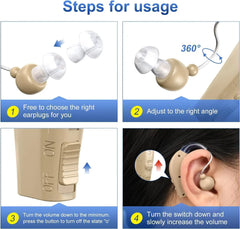 Digital Rechargeable Hearing Aids for the Elderly